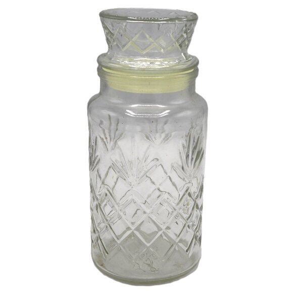 Vintage Mr. Peanuts Jar With Lid, 8" Tall - Picture 1 of 6